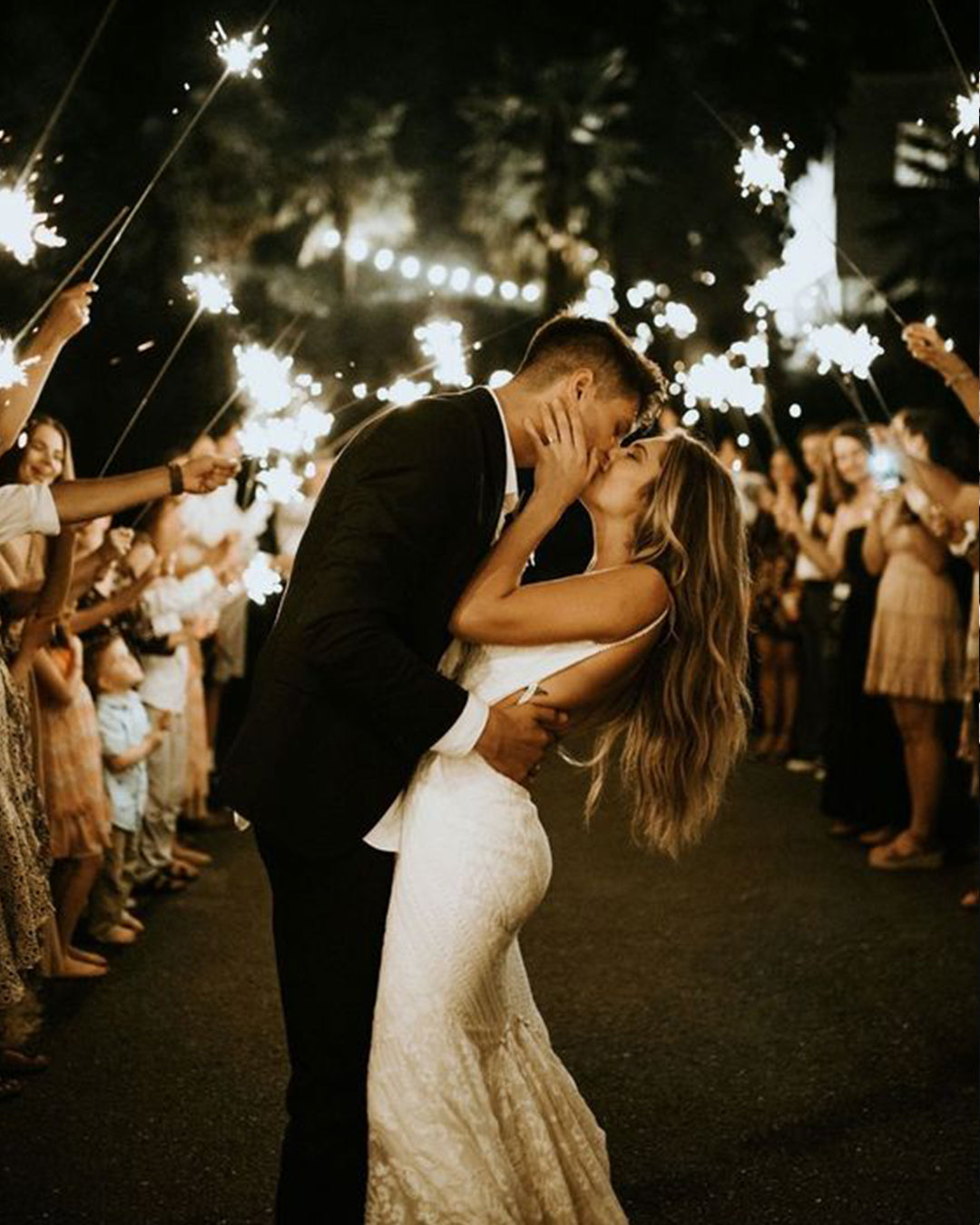 Choosing Between 20 and 36 Inch Wedding Sparklers