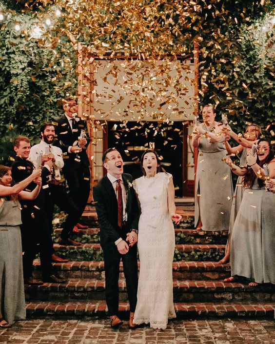 Wedding walk out ideas 60 photos - Astyledwedding.com