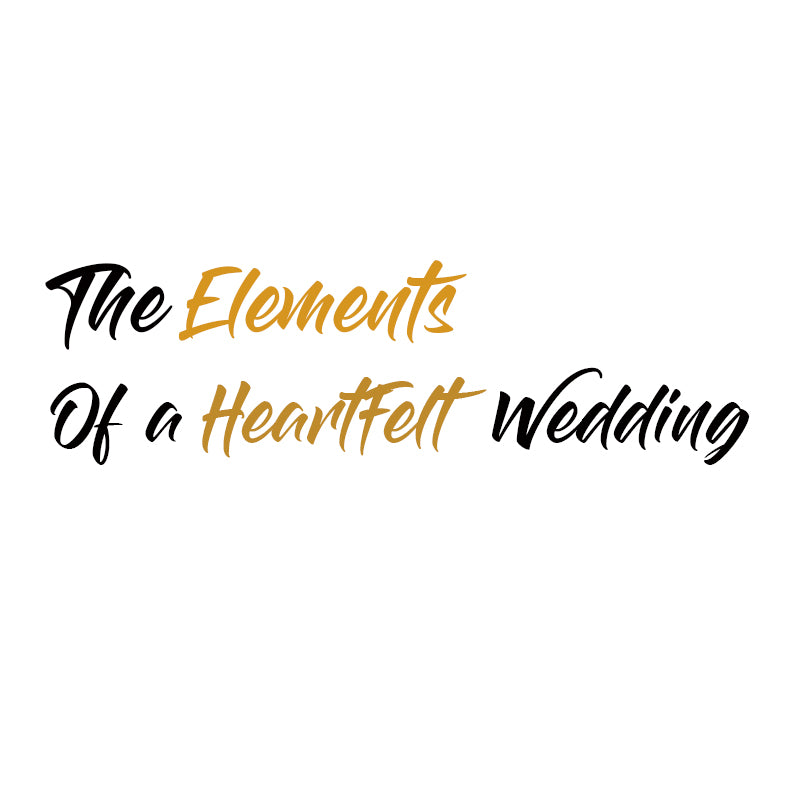 Elements Sparkler Wedding