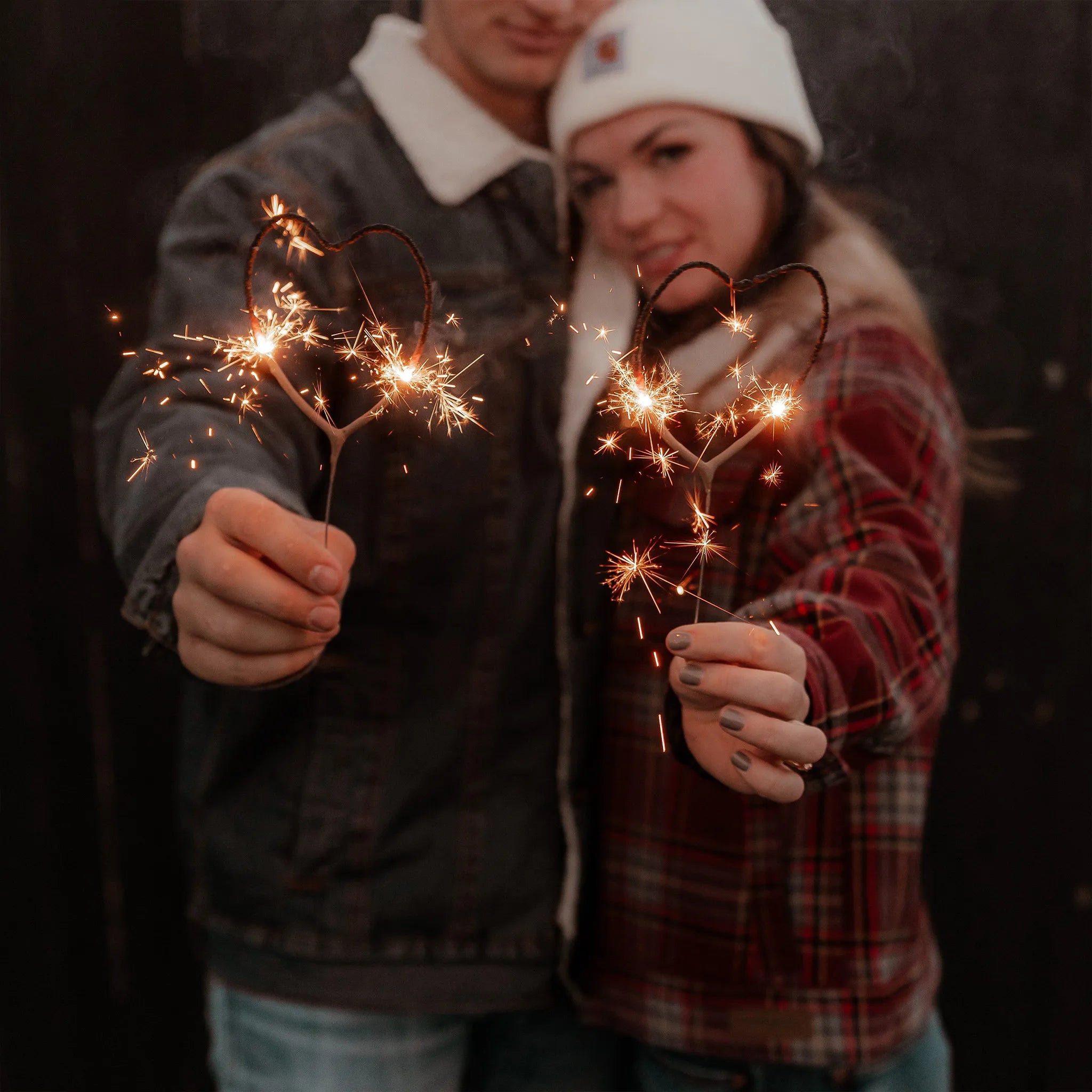 Heart Shaped Sparkler Send Off