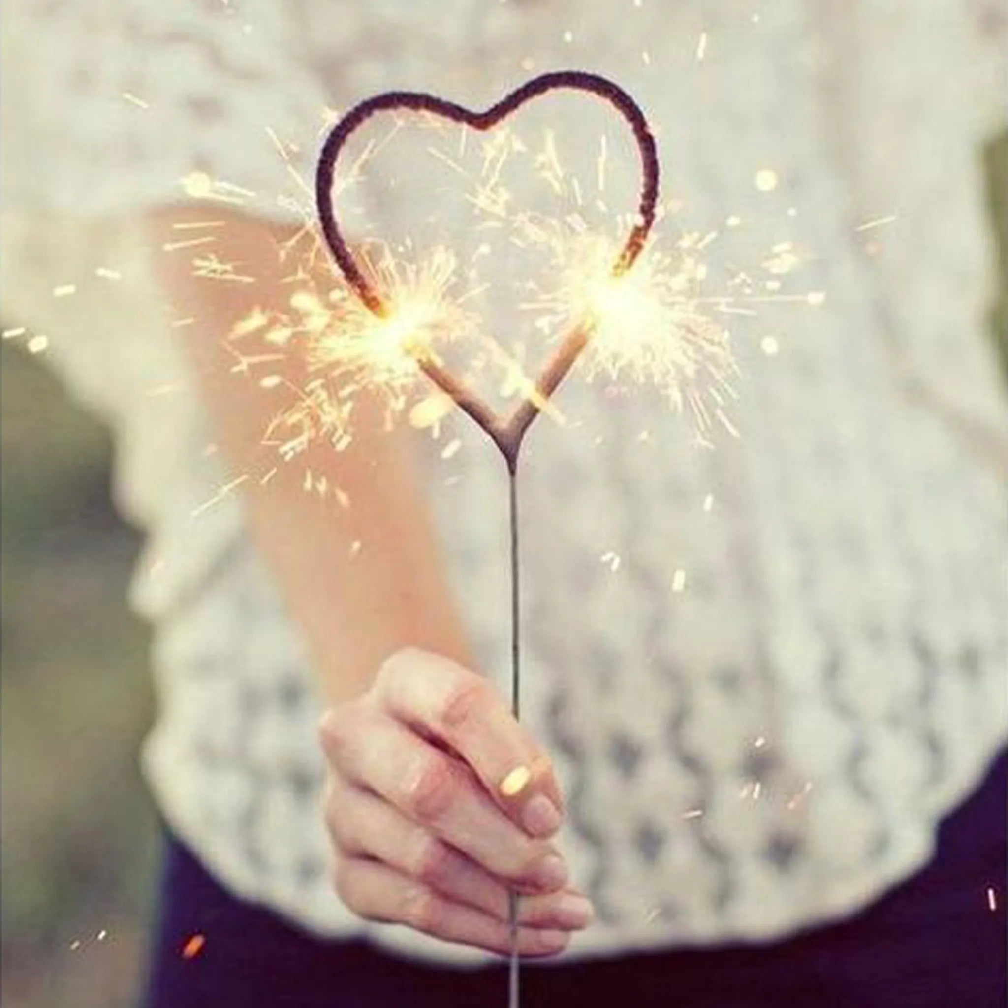 Heart Sparklers For Weddings