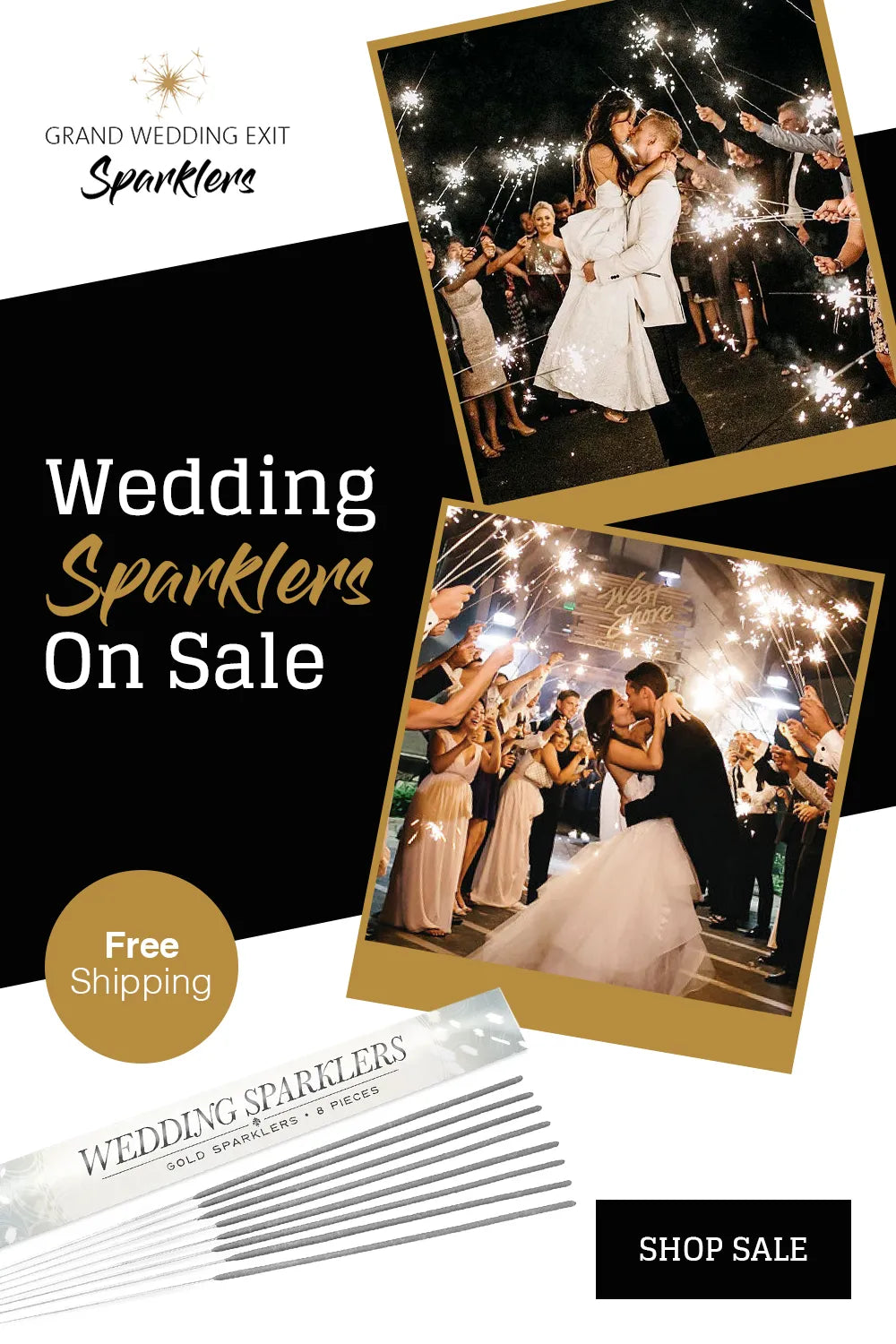 Wedding Sparklers on sale