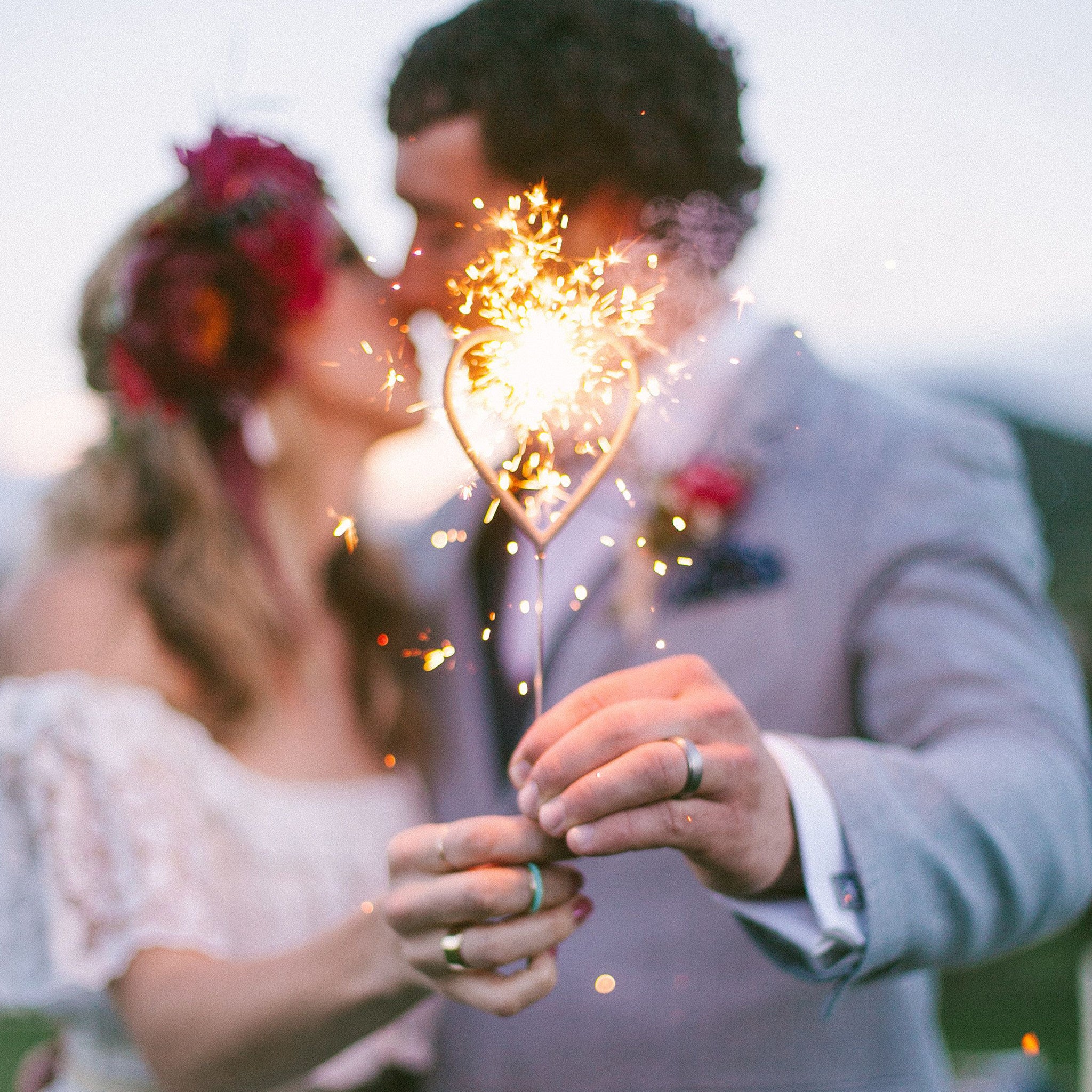 Heart Shaped Sparkler