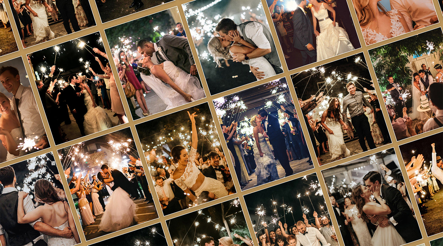 wedding sparklers guide