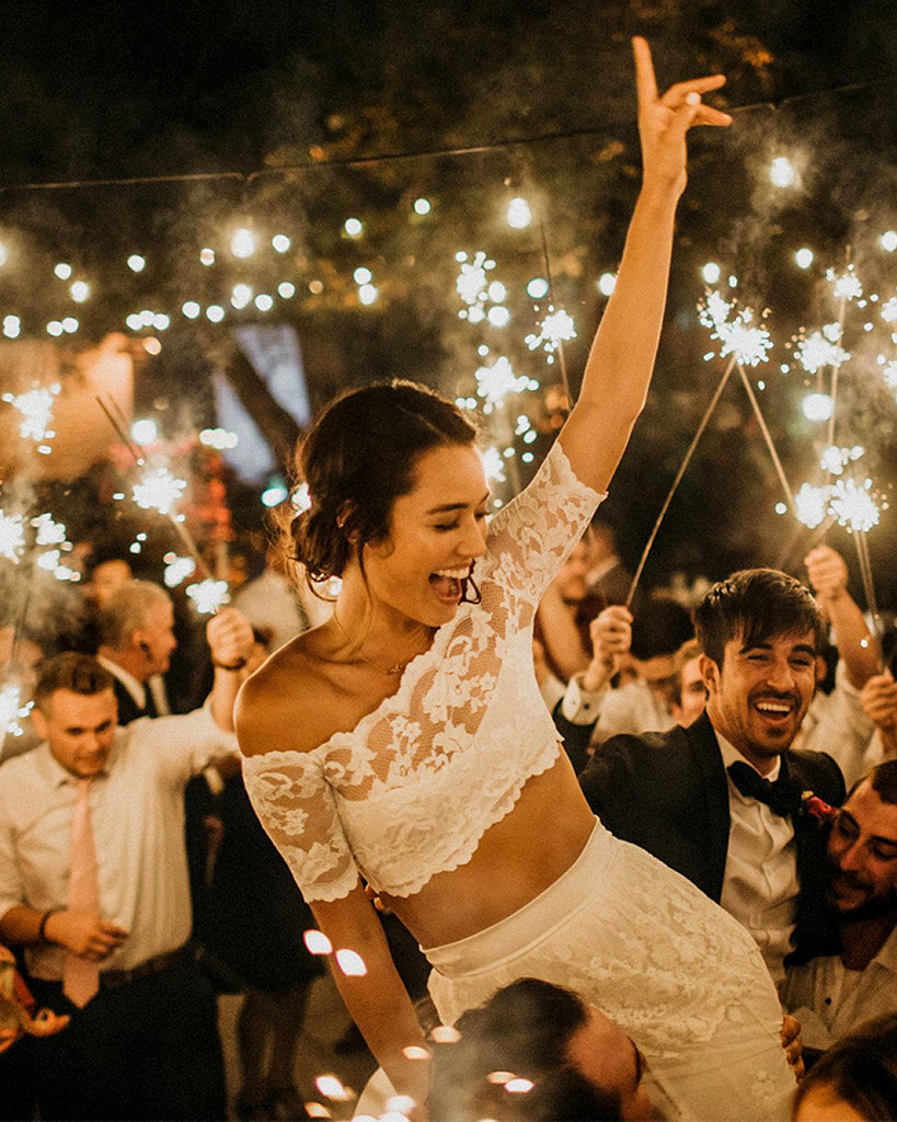 Ways to Showcase Sparklers At Your Wedding