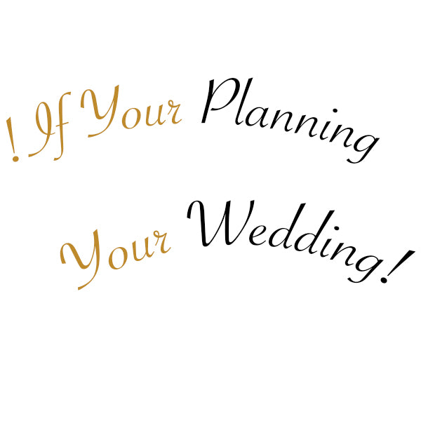 Planning your sparkler wedding