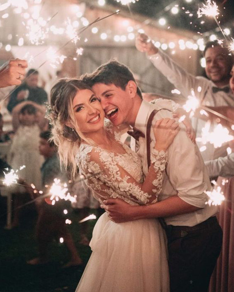 Most Common Wedding Sparkler Questions