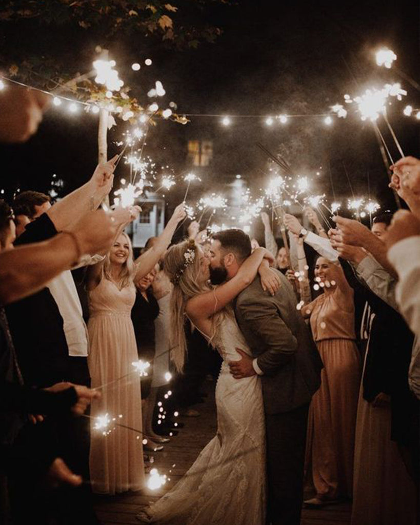 How to be safe using Wedding Sparklers