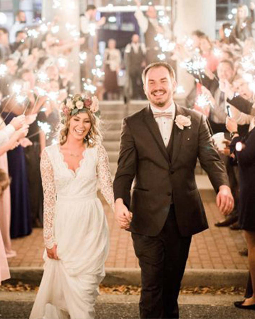 What Is the Best Size for Wedding Sparklers