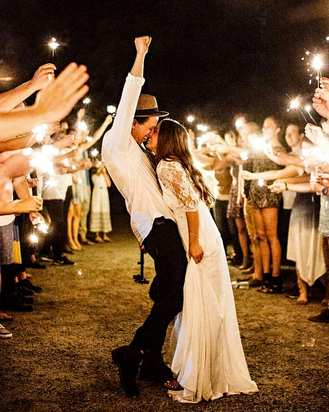 Photographer Tips for Sparklers at Weddings